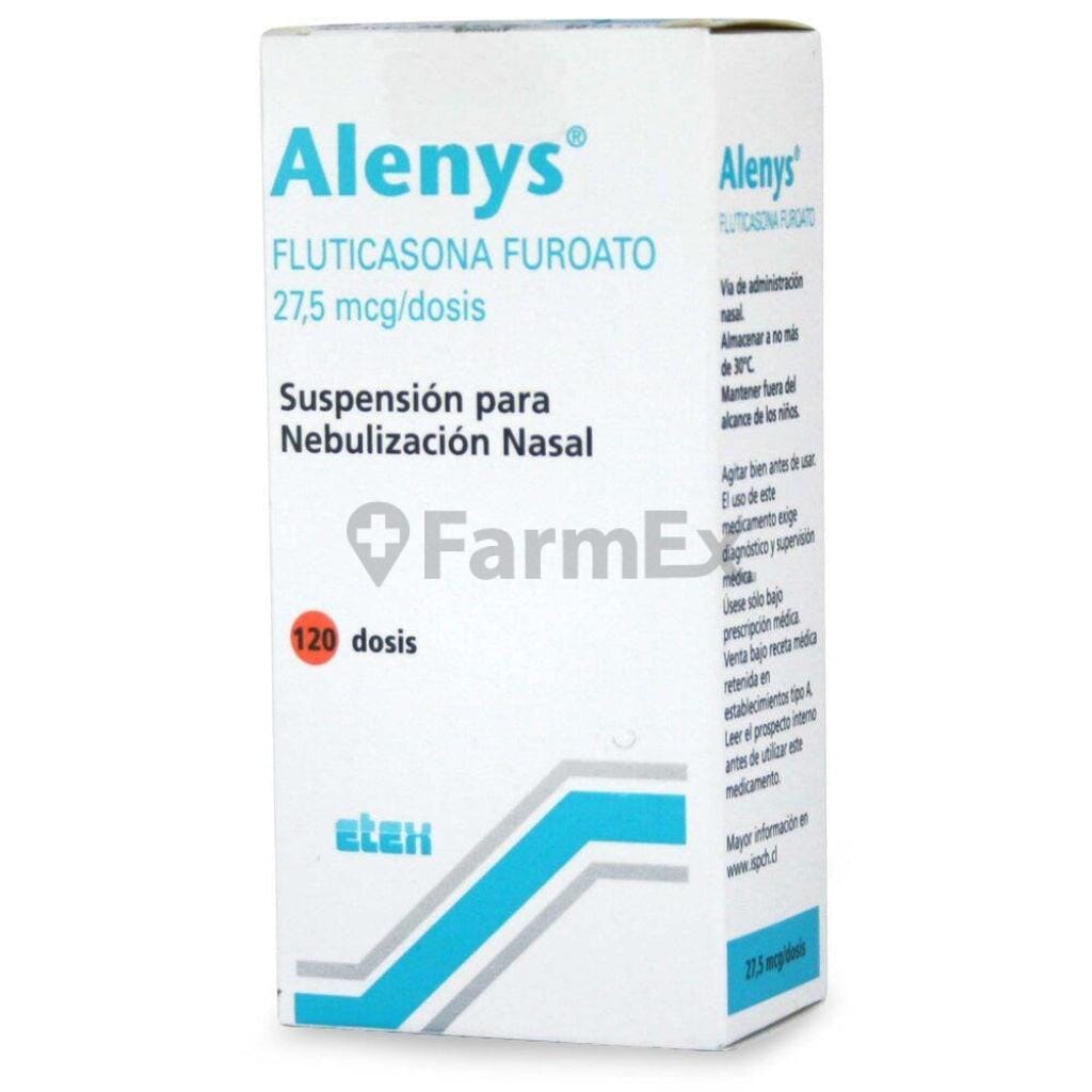 Alenys suspensión nasal 27,5 mcg / dosis x 120 dosis susc-1 de 3 meses Farmex-Suscripciones-Persistente